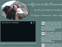 Tablet Screenshot of estrela-dog.com